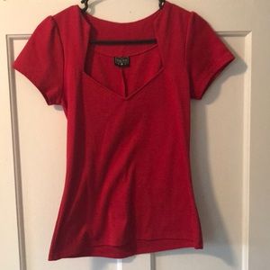 Red Rocksteady pinup top